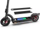 Електрически скутер Sharp Electric Scooter, Range per charge: 40 km, LED Display, USB Charging Port, Bluetooth, IPX4 certification, Wheel size: 10", Dual brake systems, Mechanical bell, Max load: 120 kg, Black