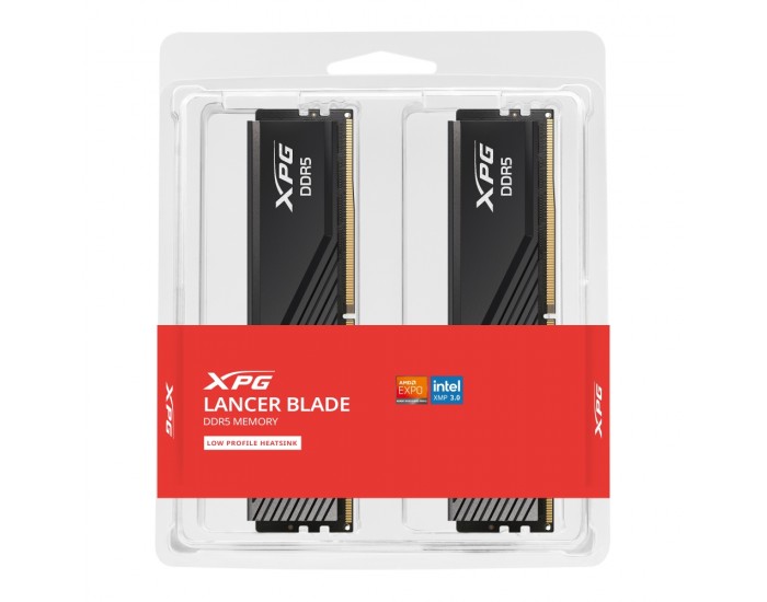 Памет Adata XPG LANCER Blade 16GB (2x8GB) DDR5 6000MHz, 1.35V, Black