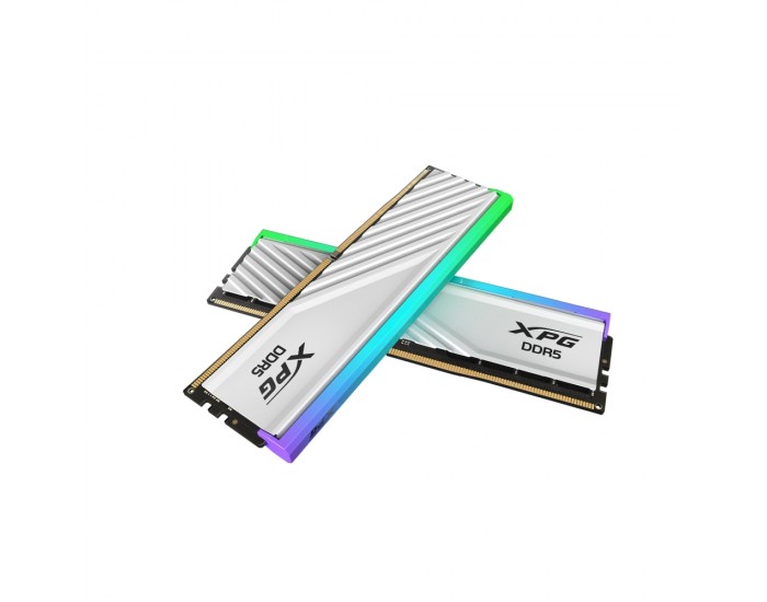 Памет Adata XPG LANCER Blade RGB 16GB (2x8GB) DDR5 6000MHz, 1.35V, White