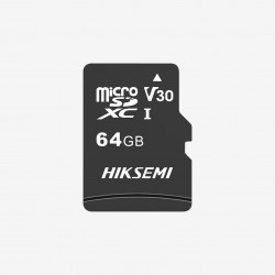 Памет HIKSEMI microSDXC 64G, Class 10 and UHS-I TLC, Up to 92MB/s read speed, 30MB/s write speed, V30 - Офис техника