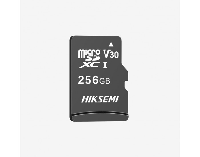 Памет HIKSEMI microSDXC 256G, Class 10 and UHS-I 3D NAND, Up to 92MB/s read speed, 50MB/s write speed, V30