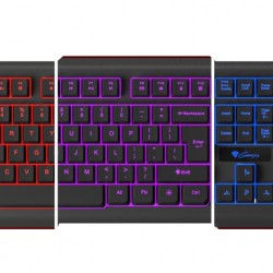 Клавиатура Genesis Gaming Keyboard Rhod 410 US Layout Backlight - Клавиатури, Мишки и Падове