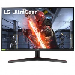 Монитор LG 27GN60R-B, UltraGear, 27" IPS, AG, 1ms GtG, 144Hz, 1000:1, 350cd/m2, Full HD 1920x1080, NVIDIA G-SYNC, Radeon FreeSync, HDR 10, sRGB 99%, HDMI, DisplayPort, Reader Mode, Headphone out, Tilt, Black - Монитори