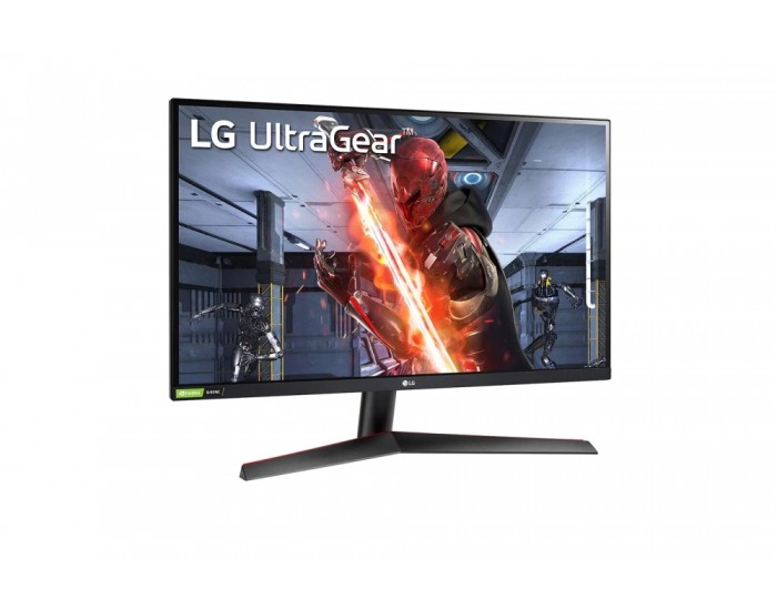 Монитор LG 27GN60R-B, UltraGear, 27" IPS, AG, 1ms GtG, 144Hz, 1000:1, 350cd/m2, Full HD 1920x1080, NVIDIA G-SYNC, Radeon FreeSync, HDR 10, sRGB 99%, HDMI, DisplayPort, Reader Mode, Headphone out, Tilt, Black