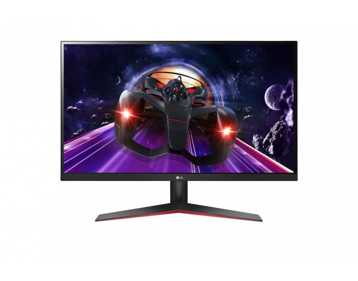 Монитор LG 27MP60G-B, 27" Full HD (1920 x 1080), IPS Display AG, 75Hz, 1ms MBR, 1000:1, 250cd/m2, AMD FreeSync, HDMI, D-Sub, DP, Headphone Out, Flicker Safe, Reader Mode, Tilt, Black