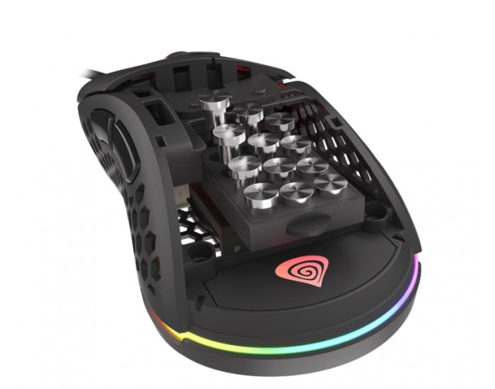 Мишка Genesis Ultralight Gaming Mouse Xenon 800 16000 dpi RGB Black