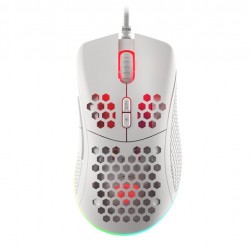 Мишка Genesis Gaming Mouse Krypton 555 8000DPI RGB White Software - Клавиатури, Мишки и Падове