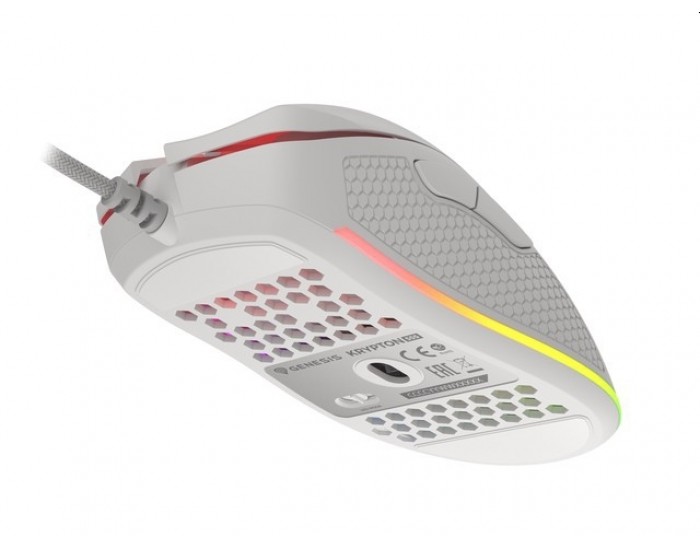 Мишка Genesis Gaming Mouse Krypton 555 8000DPI RGB White Software