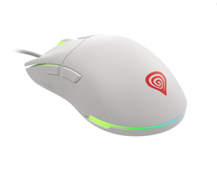 Мишка Genesis Gaming Mouse Krypton 8000DPI RGB Ultralight White PAW3333