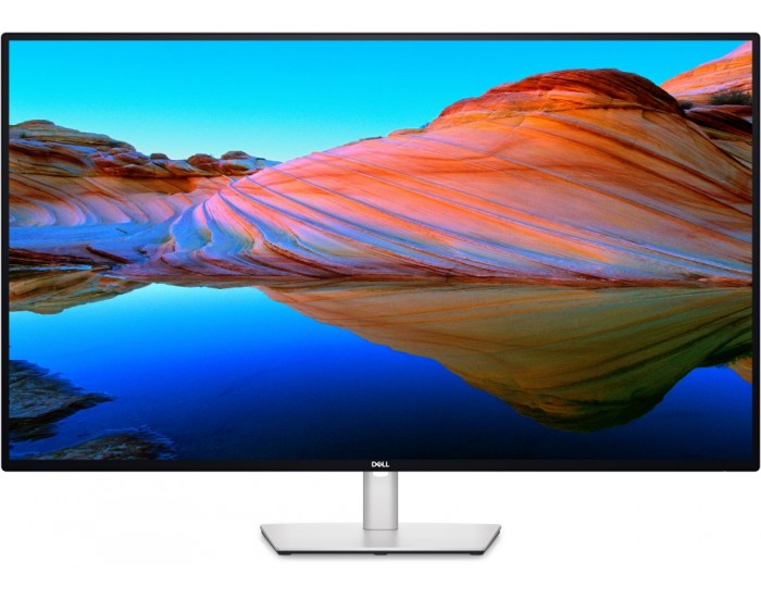 Монитор Dell U4323QE, 42.5" 4K UltraSharp AG, IPS, 5ms, 1000:1, 350 cd/m2, (3840x2160), 100% sRGB, 98% DCI-P3, HDMI, DP, USB-C Hub, USB 3.2, RJ-45, dual 8W speakers, ComfortView, Audio line-out, Height Adjustable, Pivot, Swivel, Tilt, Black