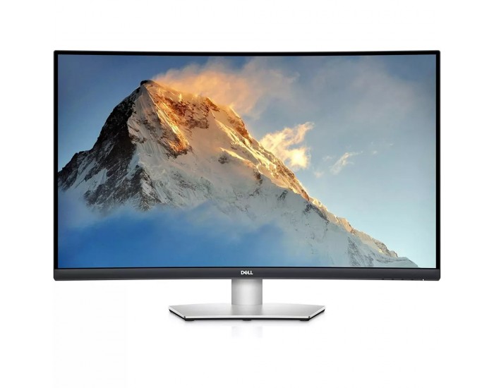 Монитор Dell S3221QSA, 32" Curved 4K AG, VA, 4ms, 3000:1, 300 cd/m2, UHD (3840x2160), AMD Radeon FreeSync, 99% sRGB, HDMI, DP, USB 3.0 hub, Speakers 2 x 5W, ComfortView, Audio Line-out, PBP, PIP, Height Adjustable, Tilt, Black