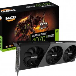 Видео карта Inno3D GeForce RTX 4070 Ti Super 16GB GDDR6X X3 OC - Компютърни Компоненти