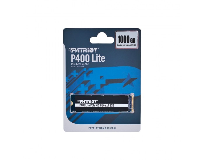 Твърд диск Patriot P400 LITE 1000GB M.2 2280 PCIE Gen4 x4