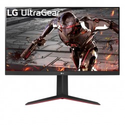 Монитор LG 32GN650-B, 31.5" UltraGear VA, AG, 1ms MBR, 165Hz, 3000:1, 350cd/m2, QHD (2560x1440), Reader Mode, Radeon FreeSync, HDR 10, sRGB 95%, HDMI, DisplayPort, Height Adjustable, Pivot, Tilt, Headphone out, Black - Монитори