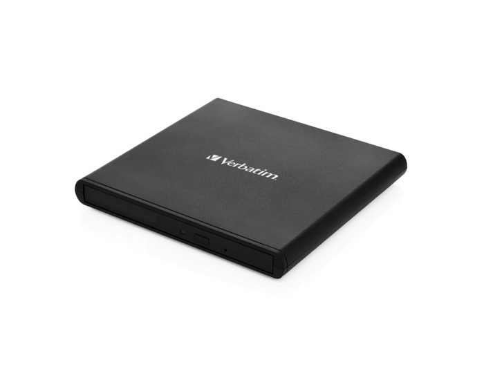 Оптично устройство Verbatim Mobile DVD ReWriter USB 2.0 Black (Light Version)