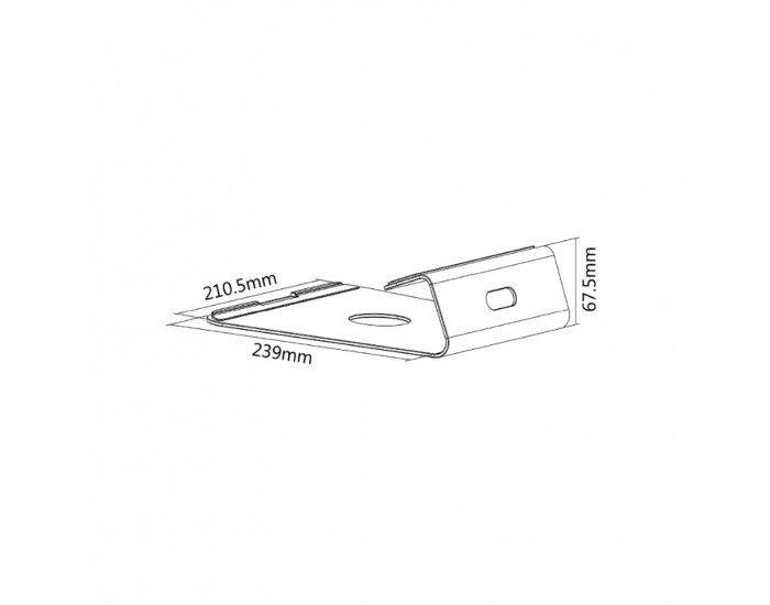 Стойка Neomounts by NewStar Notebook Desk Stand (ergonomic)