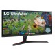 Монитор LG 29WP60G-B, 29" UltraWide Full HD, IPS Panel, 1ms MBR, 1000:1, 250 cd/m?, 21:9, 2560 x 1080, HDR 10, sRGB 99%, FreeSync, Reader Mode, 75Hz, USB Type-C, HDMI, DP, Tilt, Headphone Out, Black