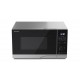 Микровълнова печка Sharp YC-PS234AE-S, Semi Digital, Cavity Material -Grey painted, 23l, 900 W, LED Display White, Timer & Clock function, Child lock, Silver door, Defrost, Cabinet Colour: Silver