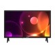 Телевизор Sharp 24FA2E, 24" LED HD 1366x768, 100 000:1, DVB-T/T2/C/S/S2, Active Motion 100, Speaker 2x3W, Dolby Digital, CI+, 3xHDMI, 2xUSB, Bluetooth, LAN, Video/Audio input (3 x RCA), 2 pole Stand