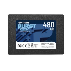 Твърд диск Patriot Burst Elite 480GB SATA3 2.5 - Хард дискове, Карти памет, CD и DVD дискове