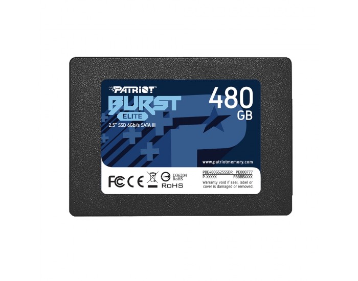 Твърд диск Patriot Burst Elite 480GB SATA3 2.5