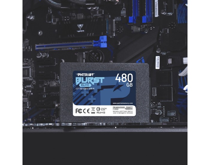 Твърд диск Patriot Burst Elite 480GB SATA3 2.5