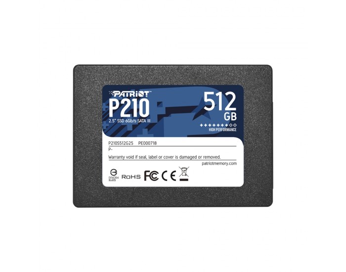 Твърд диск Patriot P210 512GB SATA3 2.5