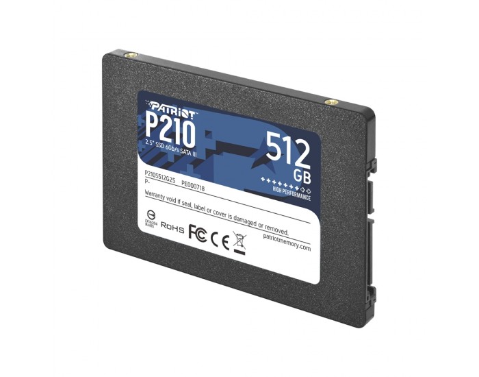 Твърд диск Patriot P210 512GB SATA3 2.5