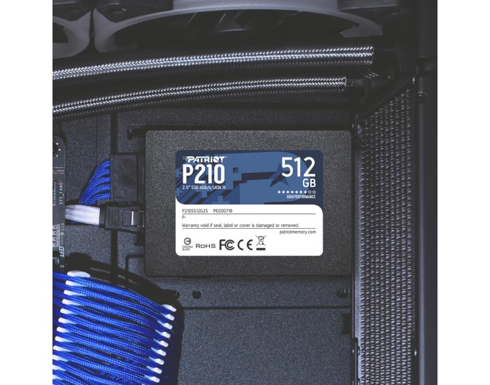 Твърд диск Patriot P210 512GB SATA3 2.5