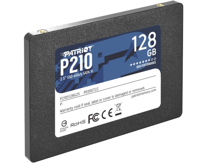 Твърд диск Patriot P210 128GB SATA3 2.5