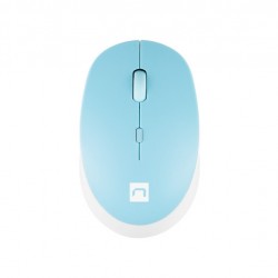 Мишка Natec Mouse Harrier 2 Wireless 1600 DPI Bluetooth 5.1 White-Blue - Клавиатури, Мишки и Падове