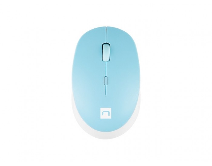 Мишка Natec Mouse Harrier 2 Wireless 1600 DPI Bluetooth 5.1 White-Blue