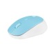 Мишка Natec Mouse Harrier 2 Wireless 1600 DPI Bluetooth 5.1 White-Blue