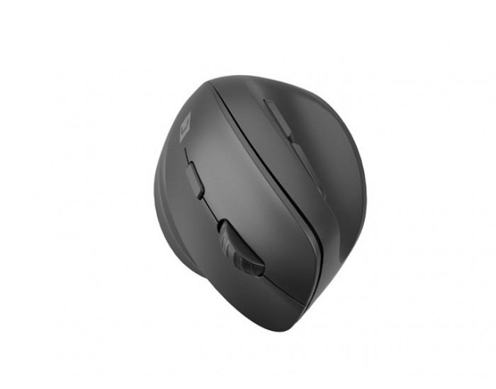 Мишка Natec Vertical Mouse Crake 2 BLUETOOTH 5.2 + 2.4GHZ BLACK 2400dpi, Right handed, black