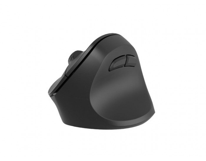 Мишка Natec Vertical Mouse Crake 2 BLUETOOTH 5.2 + 2.4GHZ BLACK 2400dpi, Right handed, black