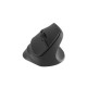 Мишка Natec Vertical Mouse Crake 2 BLUETOOTH 5.2 + 2.4GHZ BLACK 2400dpi, Right handed, black