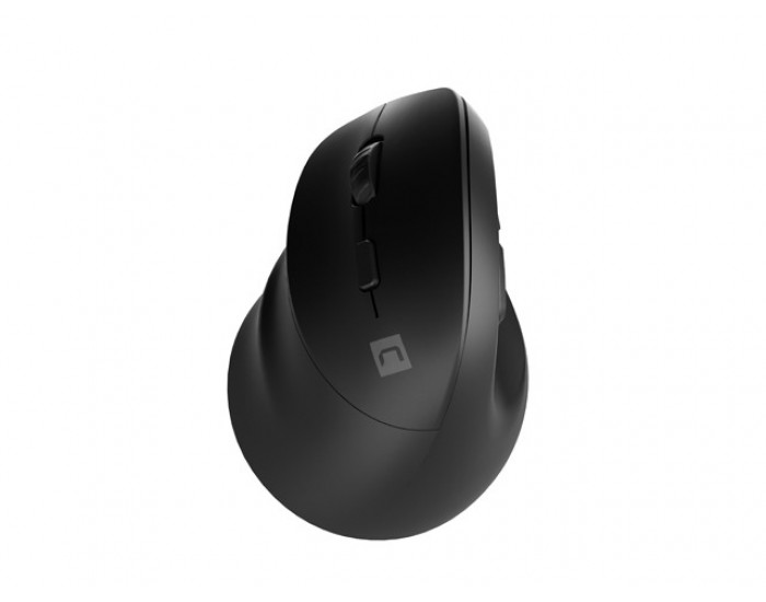 Мишка Natec Vertical Mouse Crake 2 BLUETOOTH 5.2 + 2.4GHZ BLACK 2400dpi, Left handed, black