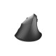 Мишка Natec Vertical Mouse Crake 2 BLUETOOTH 5.2 + 2.4GHZ BLACK 2400dpi, Left handed, black