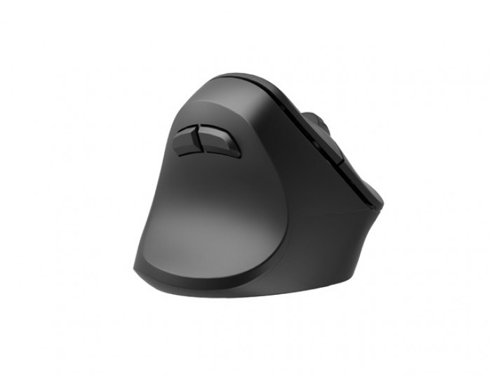 Мишка Natec Vertical Mouse Crake 2 BLUETOOTH 5.2 + 2.4GHZ BLACK 2400dpi, Left handed, black