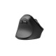 Мишка Natec Vertical Mouse Crake 2 BLUETOOTH 5.2 + 2.4GHZ BLACK 2400dpi, Left handed, black