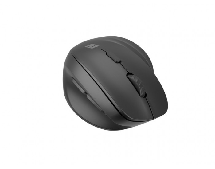 Мишка Natec Vertical Mouse Crake 2 BLUETOOTH 5.2 + 2.4GHZ BLACK 2400dpi, Left handed, black