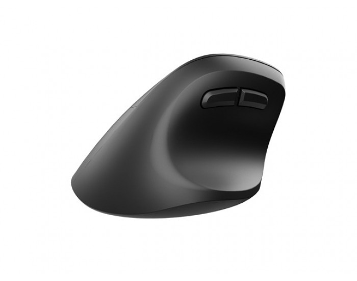 Мишка Natec Vertical Mouse Crake 2 BLUETOOTH 5.2 + 2.4GHZ BLACK 2400dpi, Left handed, black