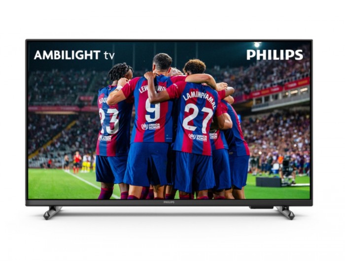 Телевизор Philips 32PFS6908/12, 32" FHD LED 1920x1080, DVB-T2/C/S2, Ambilight 3, HDR 10+, HLG, Dolby Vision, Dolby Atmos, Smart, New OS, Pixel Precise UHD Quad Core, 8GB, HDMI*3, USB*2, Cl+, 802.11n, Lan, 12W RMS, Black