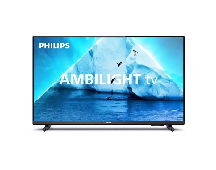 Телевизор Philips 32PFS6908/12, 32" FHD LED 1920x1080, DVB-T2/C/S2, Ambilight 3, HDR 10+, HLG, Dolby Vision, Dolby Atmos, Smart, New OS, Pixel Precise UHD Quad Core, 8GB, HDMI*3, USB*2, Cl+, 802.11n, Lan, 12W RMS, Black