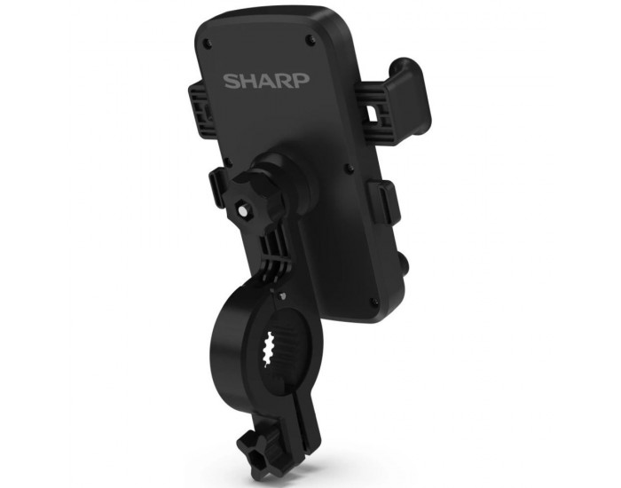 Стойка Sharp Phone Holder, Universal phone sizes - 4.7 to 6.5 inches, Shock protection, 360 degree rotation to use the screen horizontally or vertically