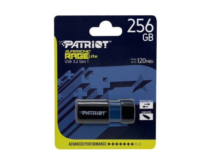 Памет Patriot Supersonic Rage LITE USB 3.2 Generation 1 256GB