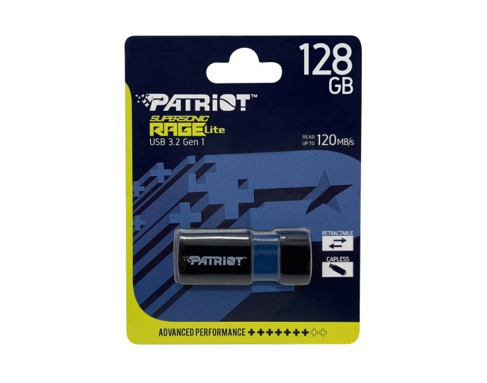 Памет Patriot Supersonic Rage LITE USB 3.2 Generation 1 128GB