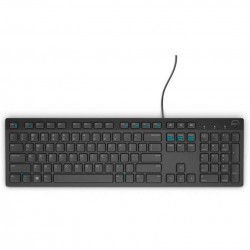 Клавиатура Dell KB216 Wired Multimedia Keyboard Bulgarian Black - Клавиатури, Мишки и Падове