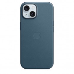 Калъф Apple iPhone 15 FineWoven Case with MagSafe - Pacific Blue - Смарт Продукти, Смарт часовници