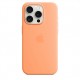 Калъф Apple iPhone 15 Pro Silicone Case with MagSafe - Orange Sorbet